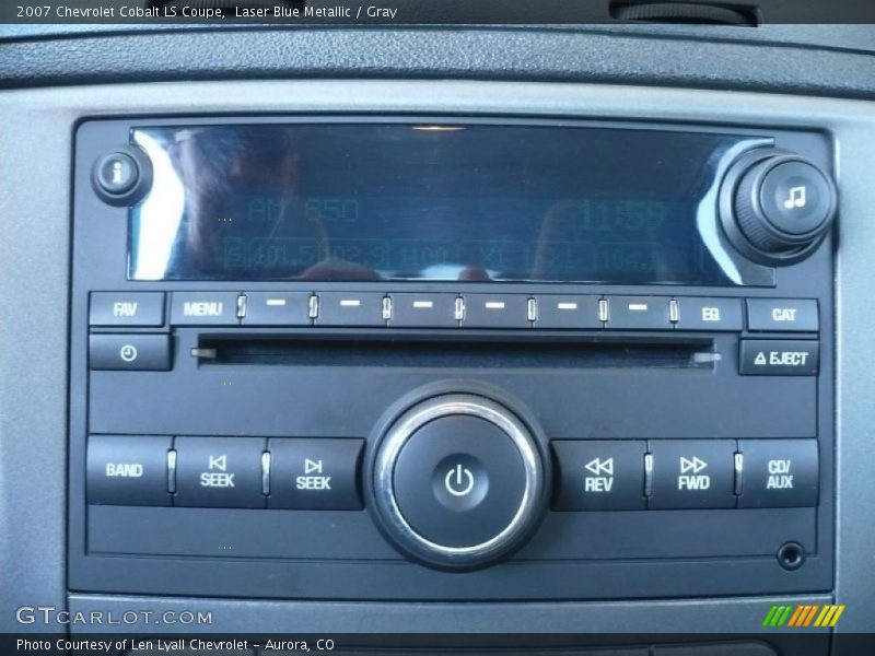 Laser Blue Metallic / Gray 2007 Chevrolet Cobalt LS Coupe