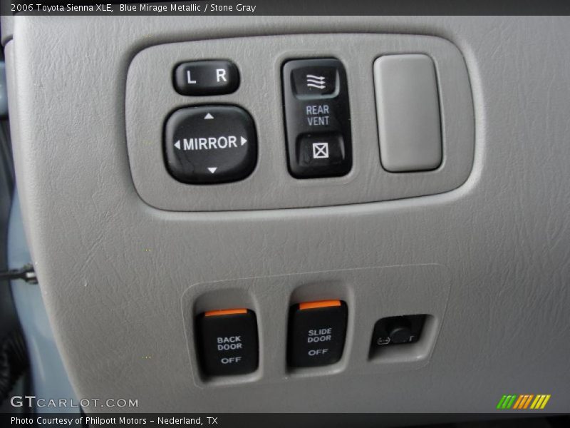 Blue Mirage Metallic / Stone Gray 2006 Toyota Sienna XLE