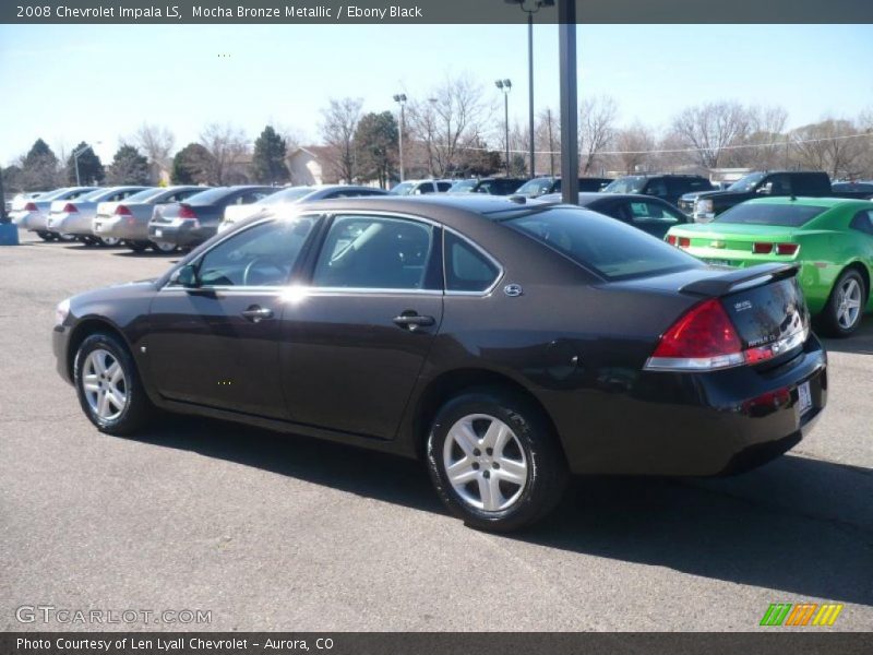 Mocha Bronze Metallic / Ebony Black 2008 Chevrolet Impala LS