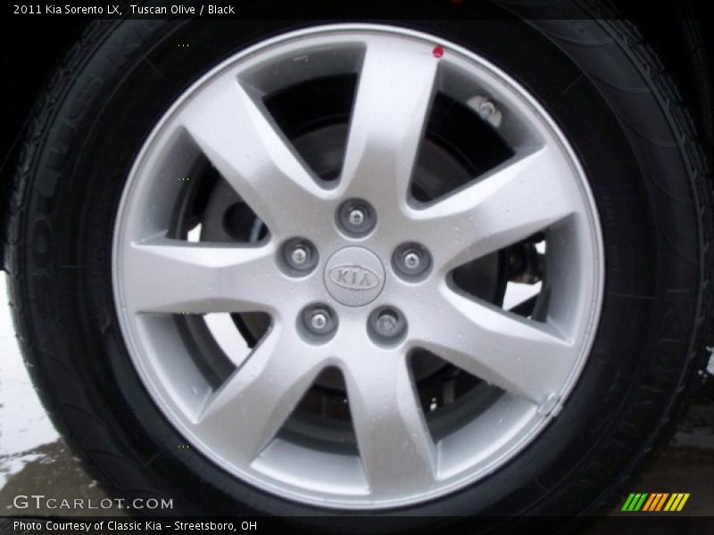 Tuscan Olive / Black 2011 Kia Sorento LX