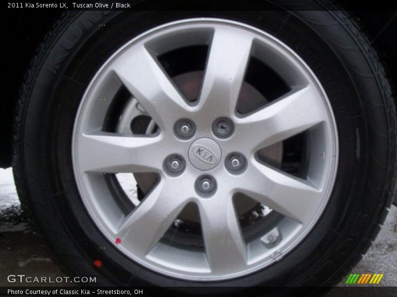 Tuscan Olive / Black 2011 Kia Sorento LX