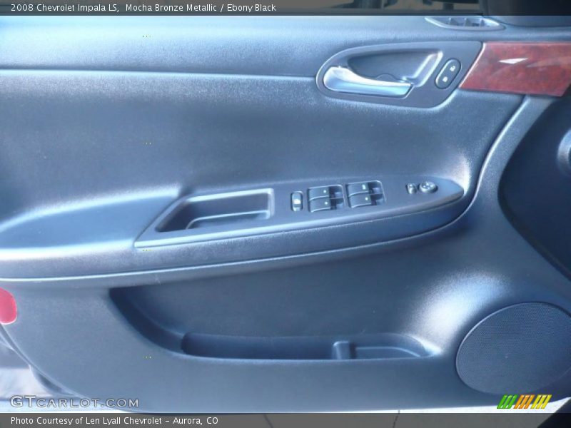 Mocha Bronze Metallic / Ebony Black 2008 Chevrolet Impala LS