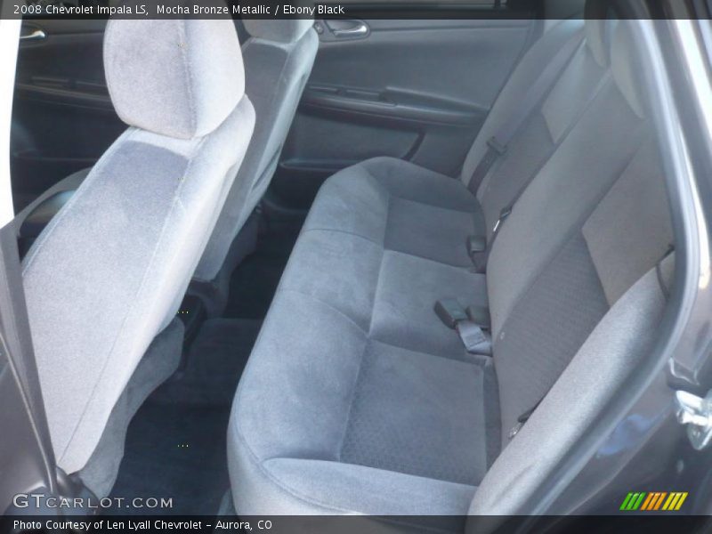 Mocha Bronze Metallic / Ebony Black 2008 Chevrolet Impala LS