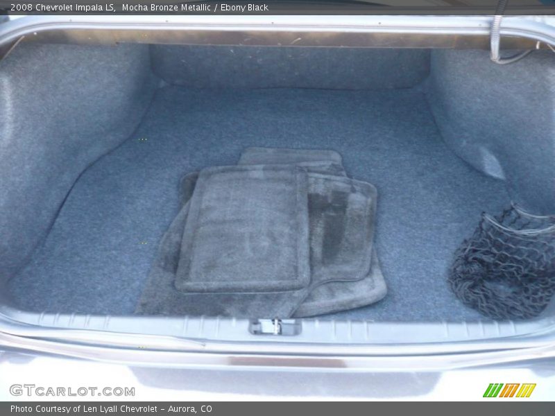 Mocha Bronze Metallic / Ebony Black 2008 Chevrolet Impala LS