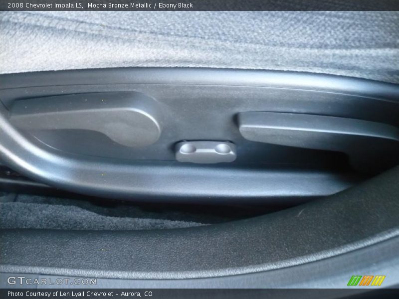 Mocha Bronze Metallic / Ebony Black 2008 Chevrolet Impala LS