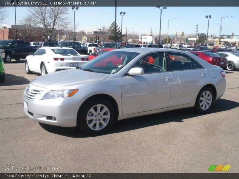 Classic Silver Metallic / Ash 2009 Toyota Camry XLE