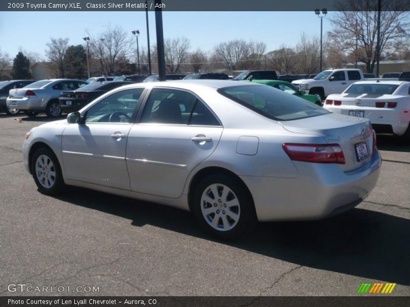 Classic Silver Metallic / Ash 2009 Toyota Camry XLE