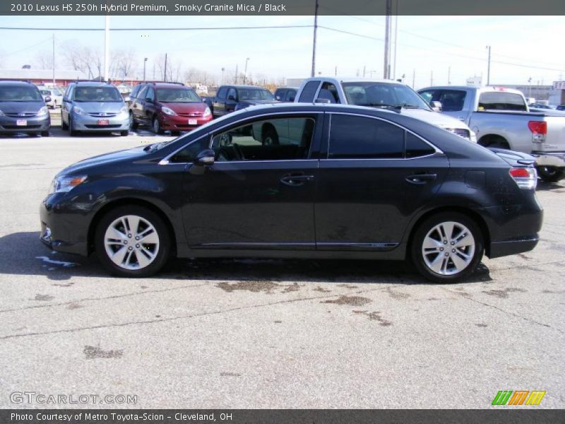 Smoky Granite Mica / Black 2010 Lexus HS 250h Hybrid Premium