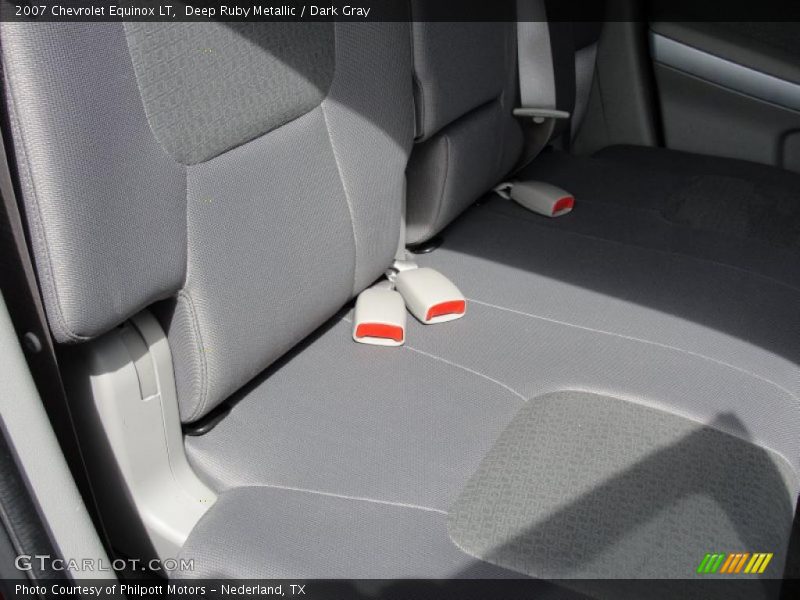 Deep Ruby Metallic / Dark Gray 2007 Chevrolet Equinox LT