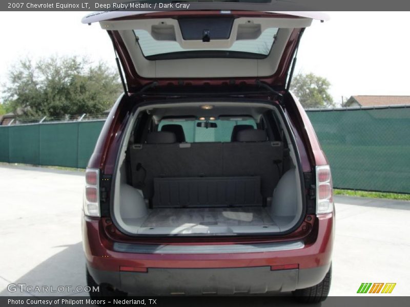 Deep Ruby Metallic / Dark Gray 2007 Chevrolet Equinox LT