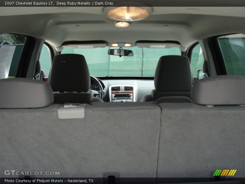 Deep Ruby Metallic / Dark Gray 2007 Chevrolet Equinox LT