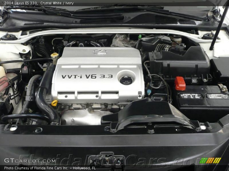 Crystal White / Ivory 2004 Lexus ES 330