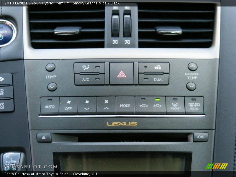 Smoky Granite Mica / Black 2010 Lexus HS 250h Hybrid Premium