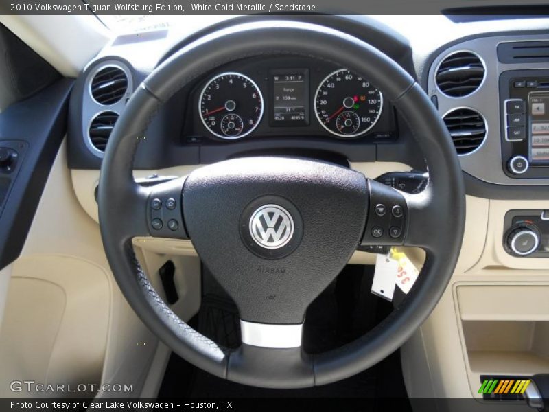 White Gold Metallic / Sandstone 2010 Volkswagen Tiguan Wolfsburg Edition