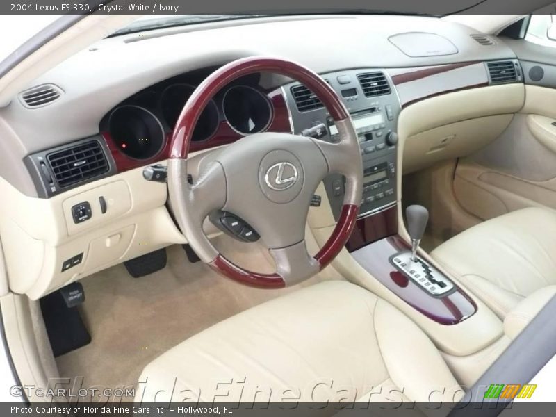 Crystal White / Ivory 2004 Lexus ES 330