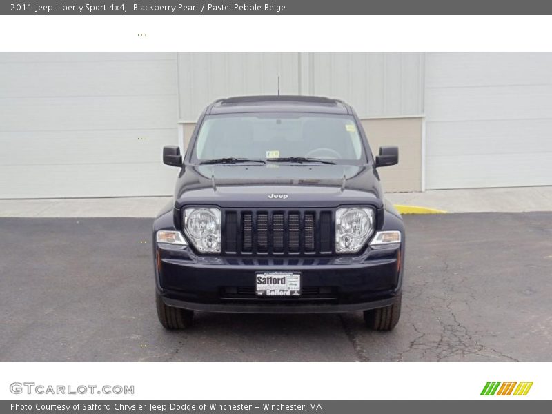 Blackberry Pearl / Pastel Pebble Beige 2011 Jeep Liberty Sport 4x4