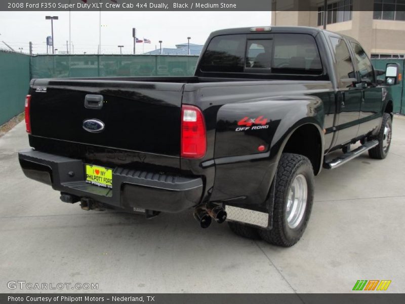  2008 F350 Super Duty XLT Crew Cab 4x4 Dually Black