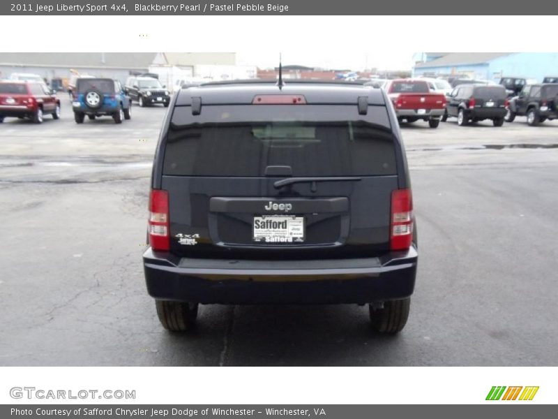 Blackberry Pearl / Pastel Pebble Beige 2011 Jeep Liberty Sport 4x4