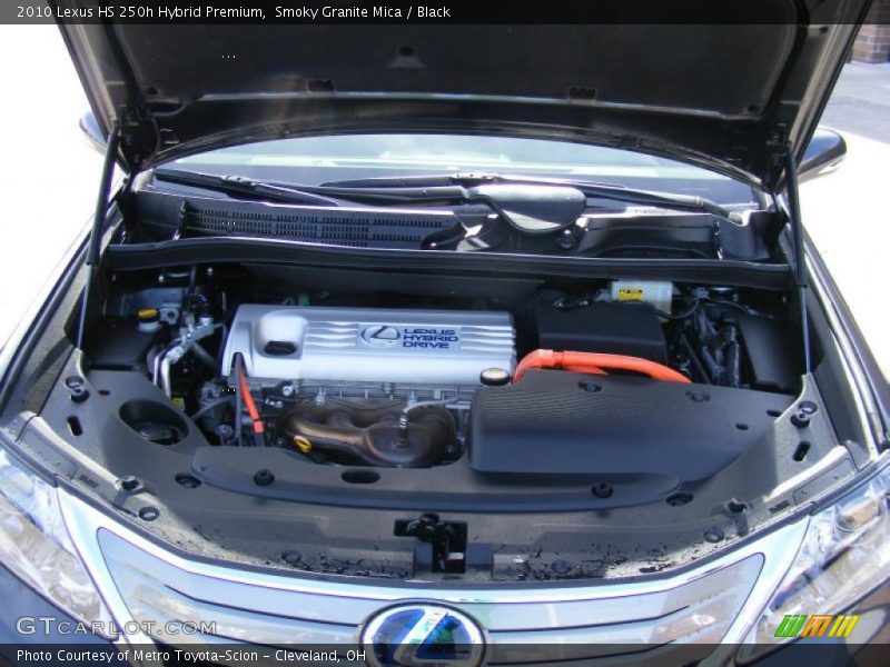  2010 HS 250h Hybrid Premium Engine - 2.4 Liter DOHC 16-Valve VVT-i Atkinson Cycle 4 Cylinder Gasoline/Electric Hybrid