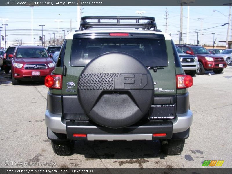  2010 FJ Cruiser 4WD Army Green