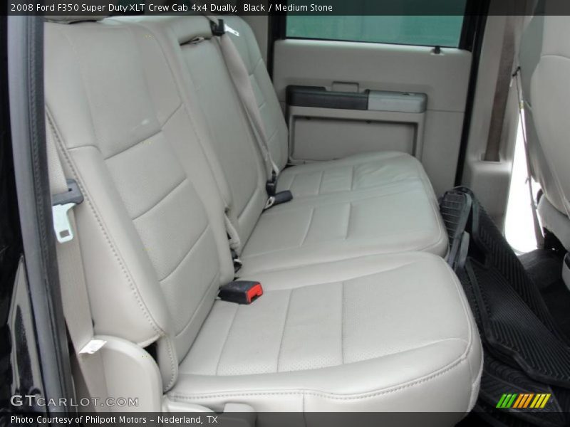 2008 F350 Super Duty XLT Crew Cab 4x4 Dually Medium Stone Interior