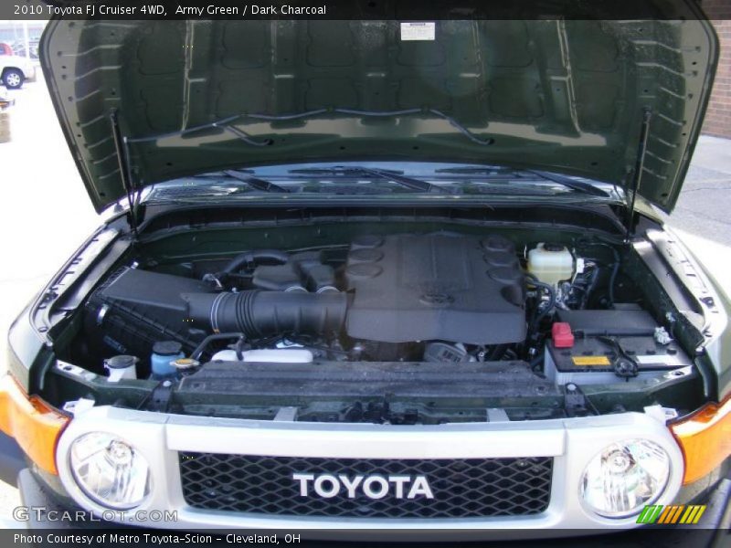 Army Green / Dark Charcoal 2010 Toyota FJ Cruiser 4WD