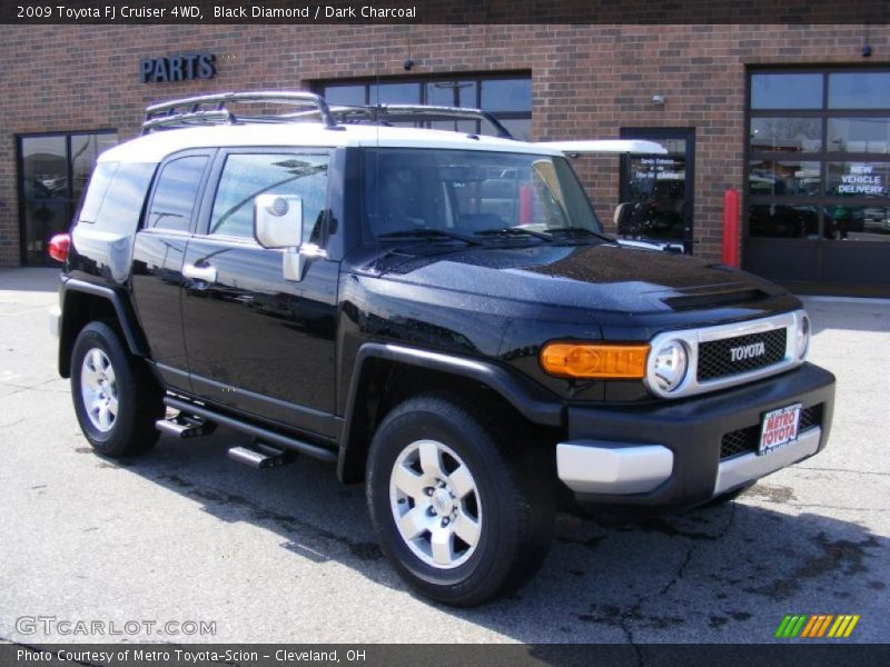 Black Diamond / Dark Charcoal 2009 Toyota FJ Cruiser 4WD