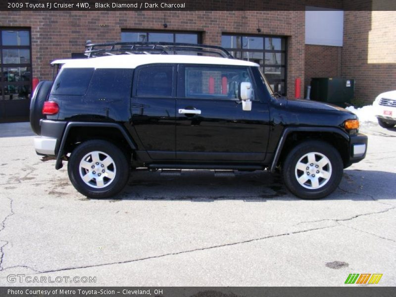 Black Diamond / Dark Charcoal 2009 Toyota FJ Cruiser 4WD
