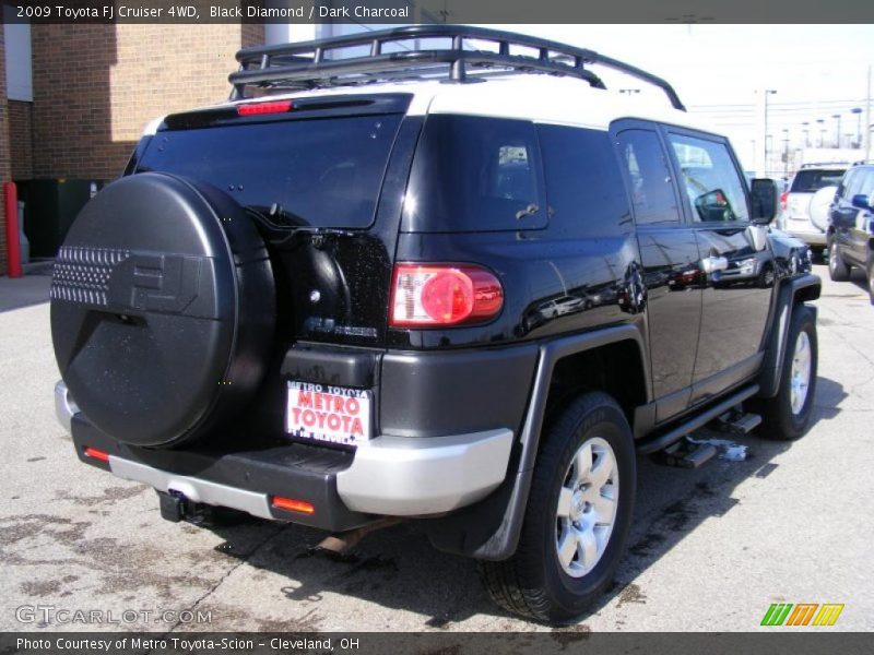 Black Diamond / Dark Charcoal 2009 Toyota FJ Cruiser 4WD