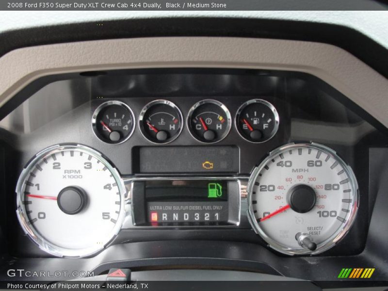  2008 F350 Super Duty XLT Crew Cab 4x4 Dually XLT Crew Cab 4x4 Dually Gauges