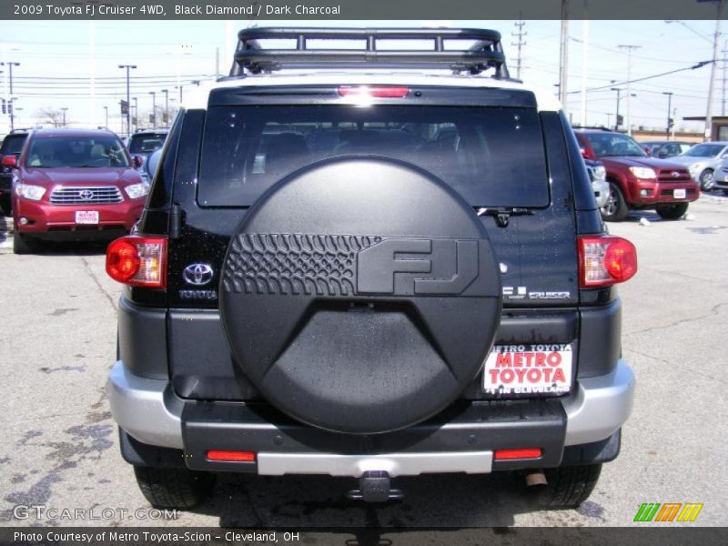 Black Diamond / Dark Charcoal 2009 Toyota FJ Cruiser 4WD