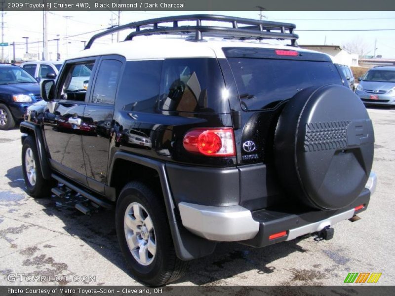 Black Diamond / Dark Charcoal 2009 Toyota FJ Cruiser 4WD