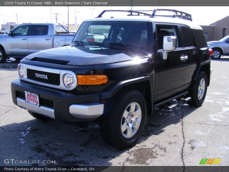 Black Diamond / Dark Charcoal 2009 Toyota FJ Cruiser 4WD