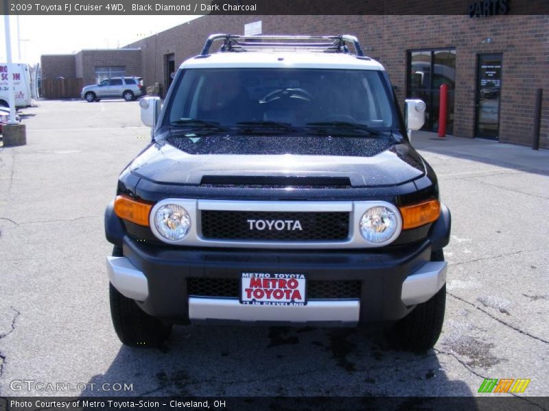 Black Diamond / Dark Charcoal 2009 Toyota FJ Cruiser 4WD