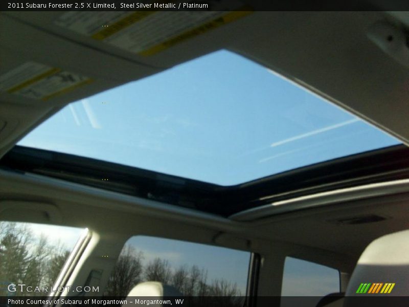 Steel Silver Metallic / Platinum 2011 Subaru Forester 2.5 X Limited