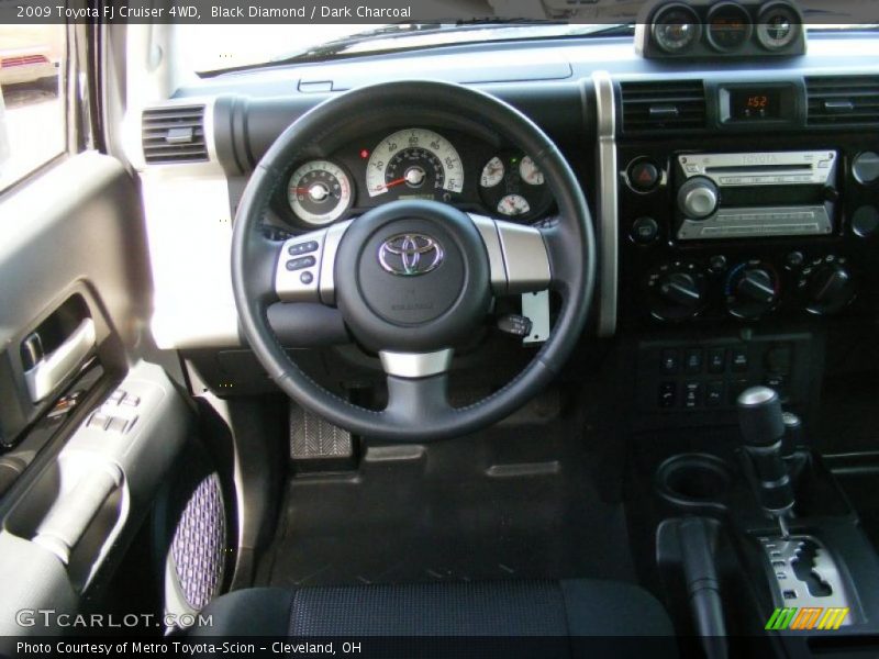 Black Diamond / Dark Charcoal 2009 Toyota FJ Cruiser 4WD