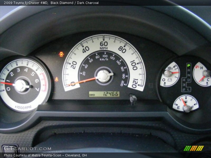  2009 FJ Cruiser 4WD 4WD Gauges