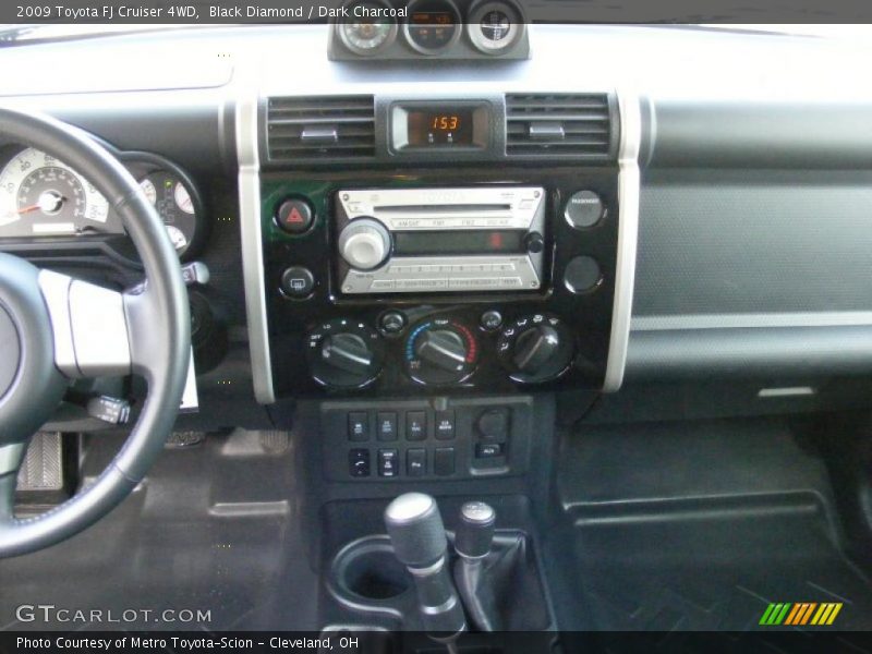 Black Diamond / Dark Charcoal 2009 Toyota FJ Cruiser 4WD