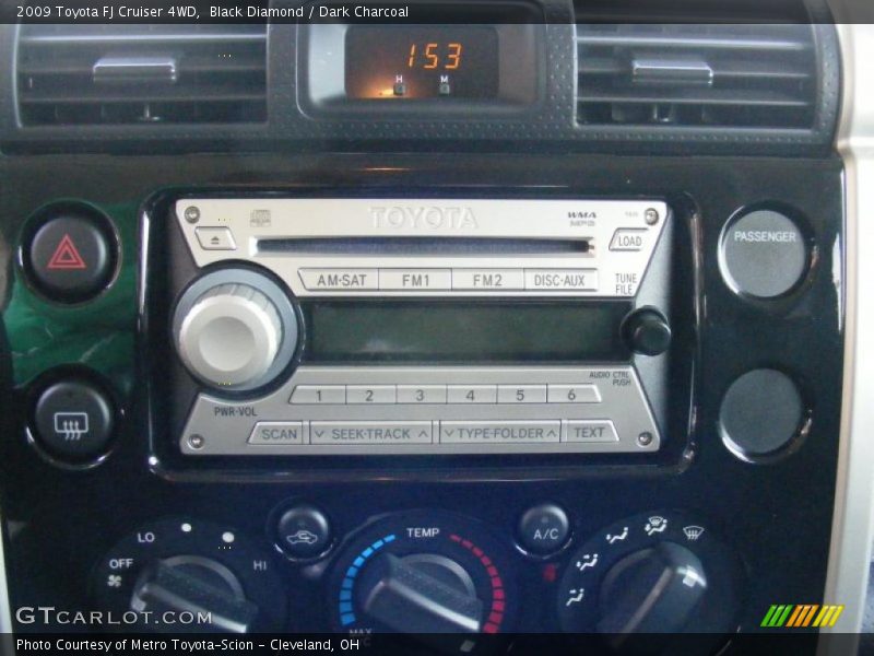Controls of 2009 FJ Cruiser 4WD