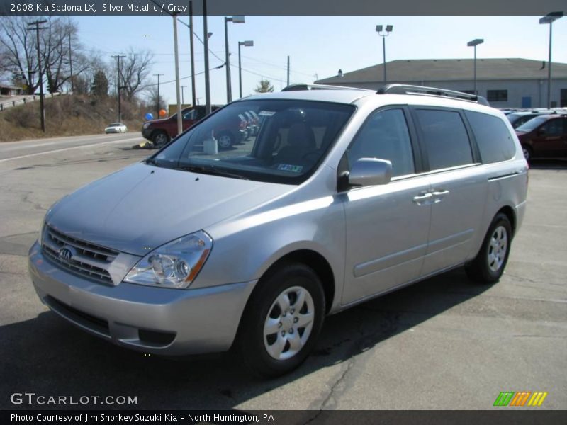 Silver Metallic / Gray 2008 Kia Sedona LX