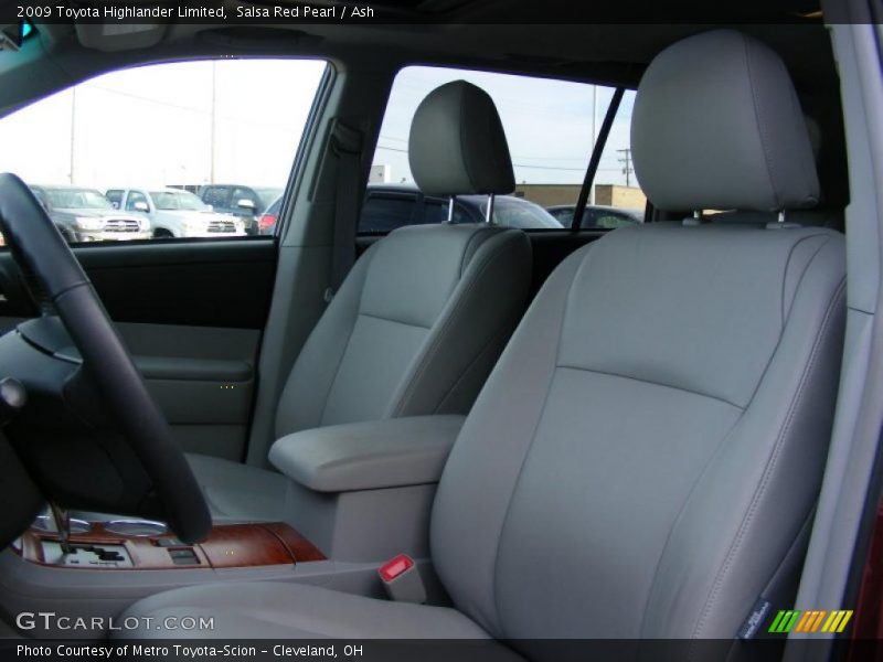Salsa Red Pearl / Ash 2009 Toyota Highlander Limited