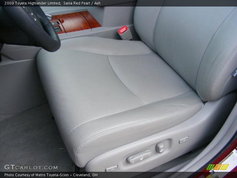 Salsa Red Pearl / Ash 2009 Toyota Highlander Limited