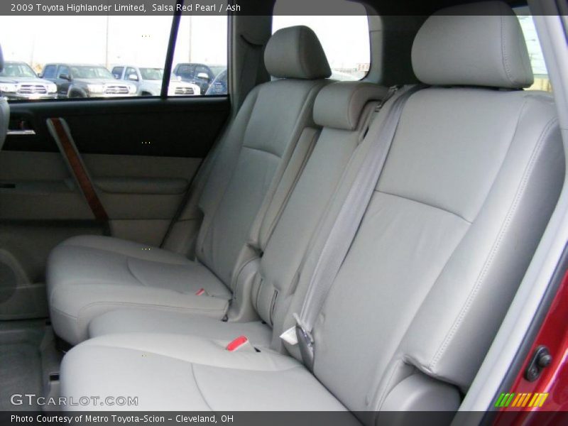 Salsa Red Pearl / Ash 2009 Toyota Highlander Limited