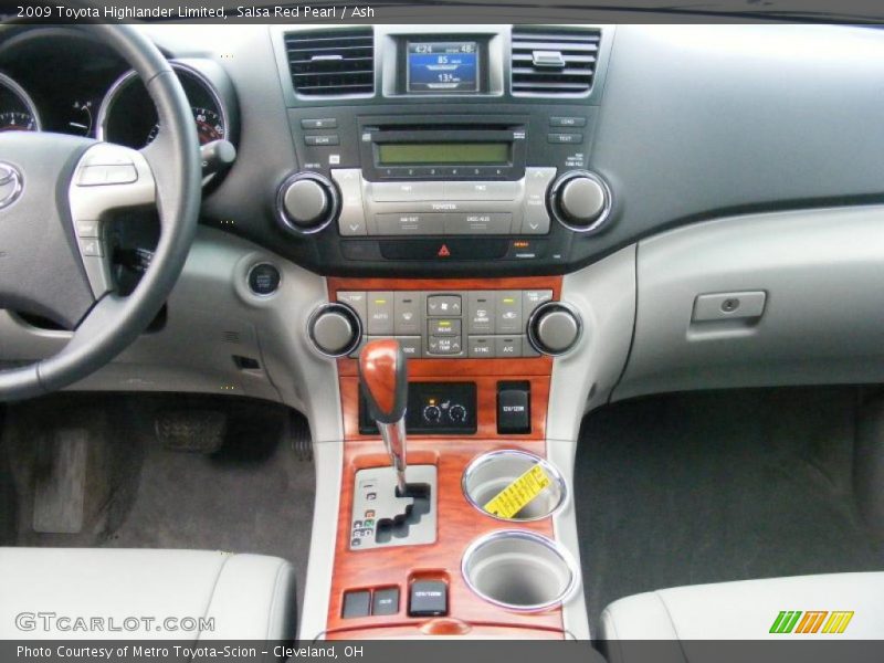 Salsa Red Pearl / Ash 2009 Toyota Highlander Limited