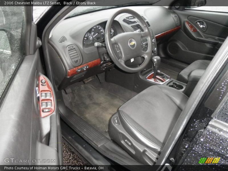  2006 Malibu LTZ Sedan Ebony Black Interior