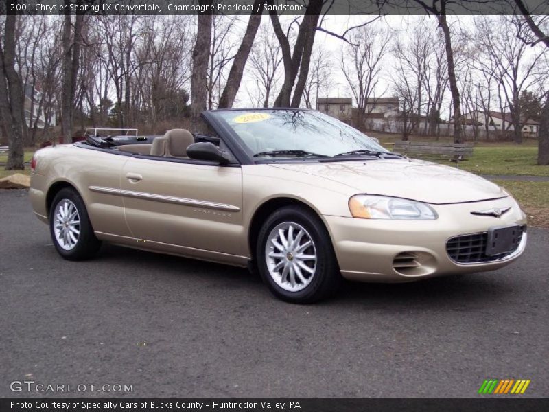 Front 3/4 View of 2001 Sebring LX Convertible