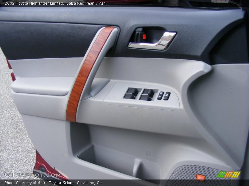 Salsa Red Pearl / Ash 2009 Toyota Highlander Limited