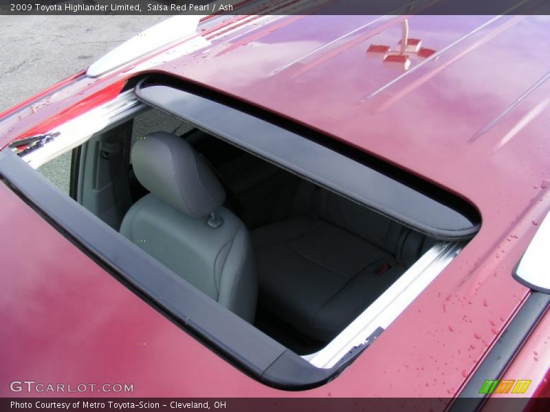 Salsa Red Pearl / Ash 2009 Toyota Highlander Limited