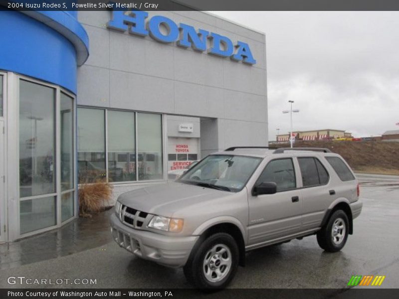 Powellite Silver Metallic / Gray 2004 Isuzu Rodeo S