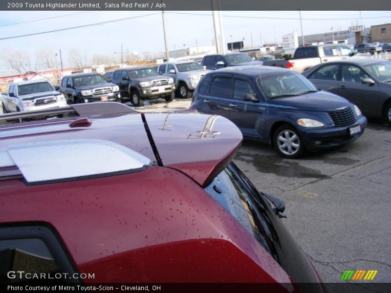 Salsa Red Pearl / Ash 2009 Toyota Highlander Limited